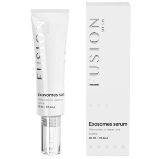 Eksosomiseerumi Fusion Meso. Tehokas innovatiivinen seerumi uudistaa, syväkosteuttaa ja vahvistaa ihoa.